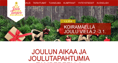 Desktop Screenshot of joulutampere.fi