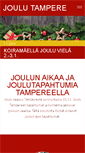 Mobile Screenshot of joulutampere.fi